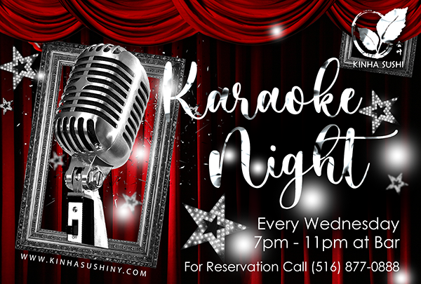 Karaoke Night Flyer Pop Up